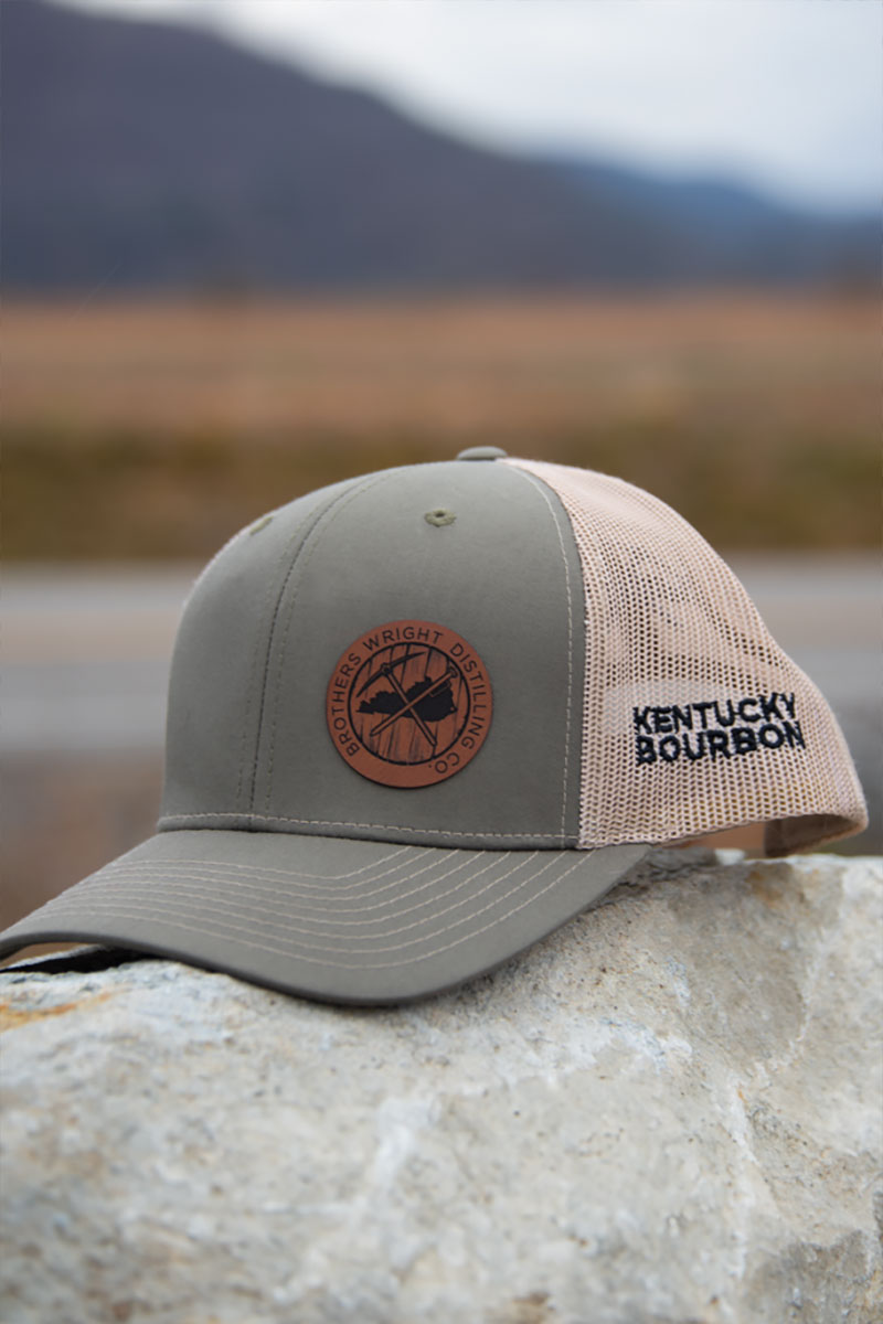 BWDC - Loden/Khaki Richardson Leather Patch Hat