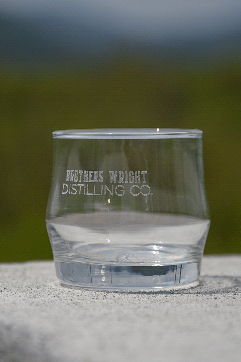 Brothers Wright Distilling Co. 12 oz. Scirocco Rocks Glass