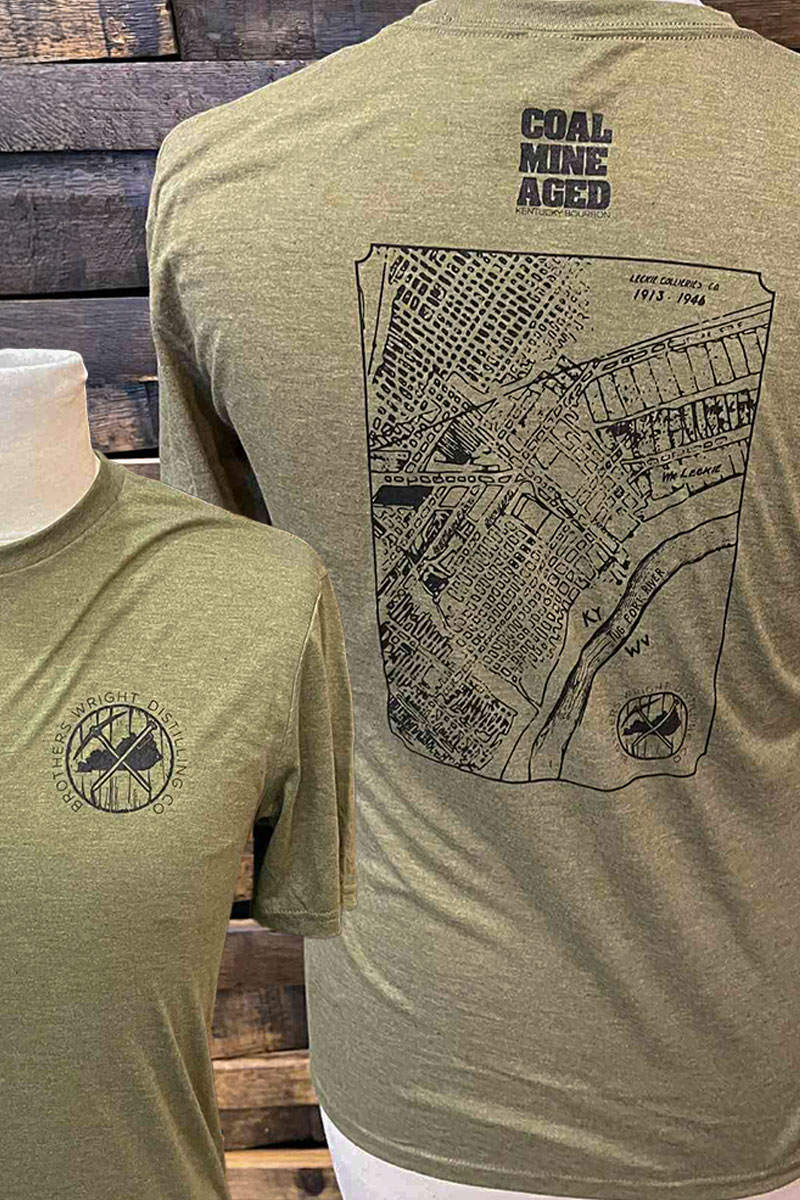 OD Green mine Map Tee